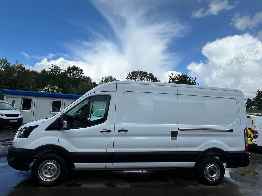 Ford Transit Custom 2.0 350 Ecoblue Leader Panel Van DL73BPV White #5