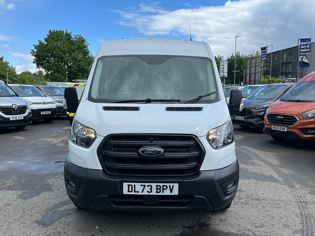Ford Transit Custom 2.0 350 Ecoblue Leader Panel Van DL73BPV White #2
