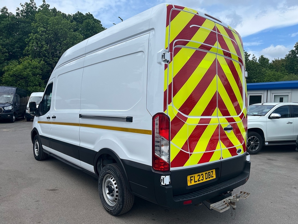 Ford Transit Custom 2.0 350 Ecoblue Leader Panel Van FL23DBZ White #6