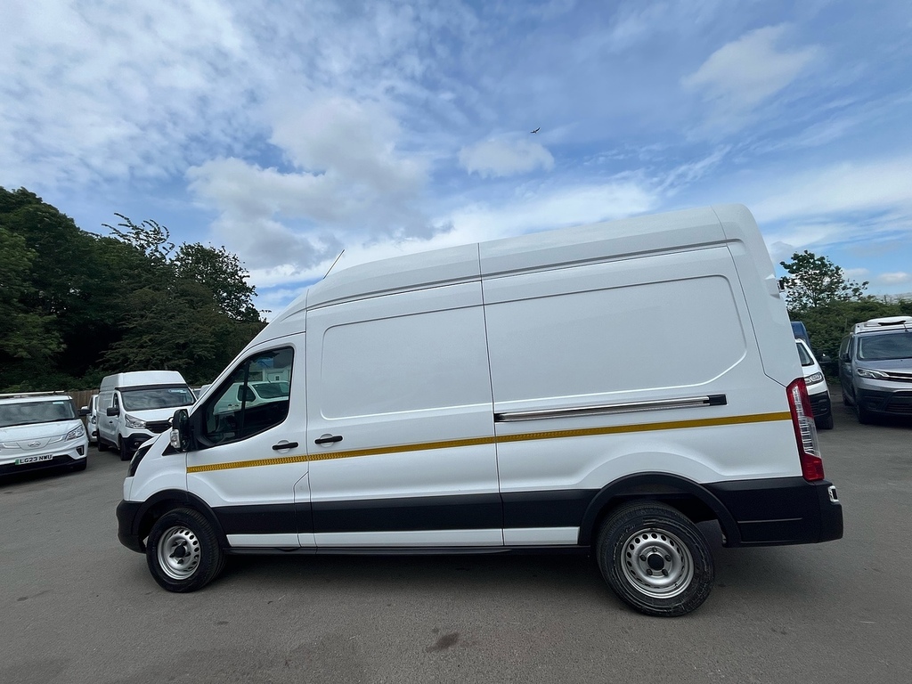 Ford Transit Custom 2.0 350 Ecoblue Leader Panel Van FL23DBZ White #5
