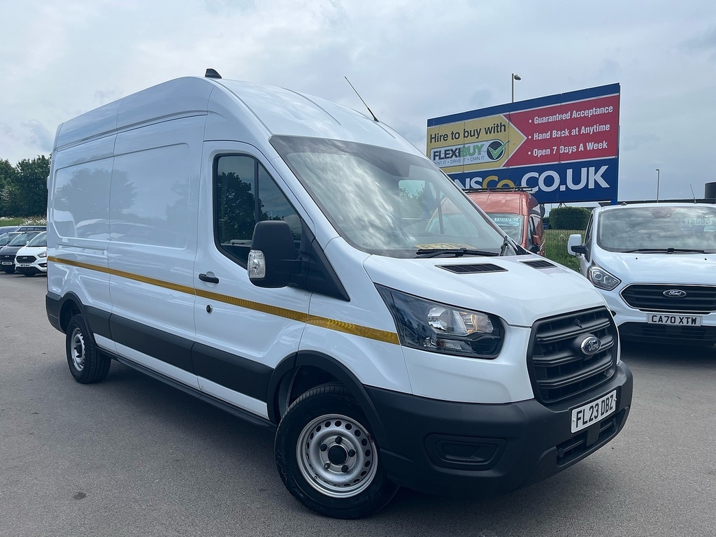 Ford Transit Custom 2.0 350 Ecoblue Leader Panel Van FL23DBZ White #4