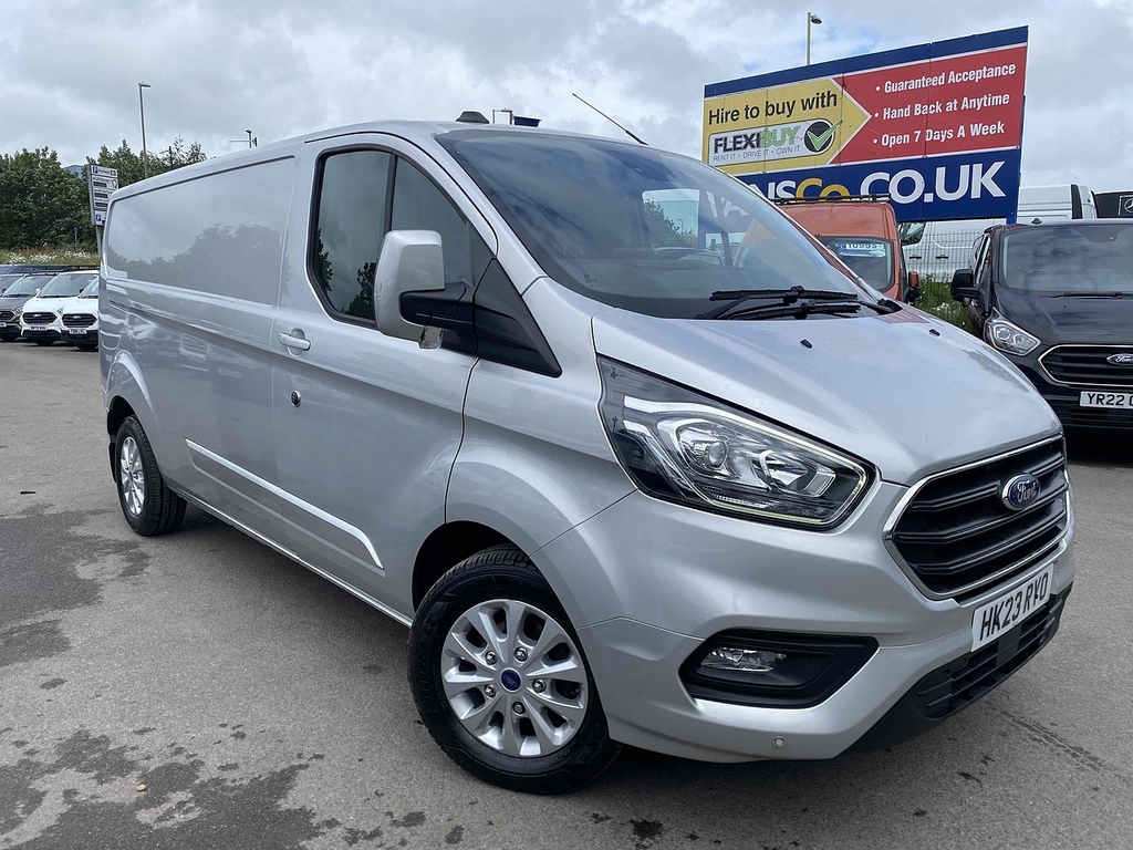 Ford Transit Custom 2.0 300 Ecoblue Limited Panel Van Manua HK23RYO Silver #4