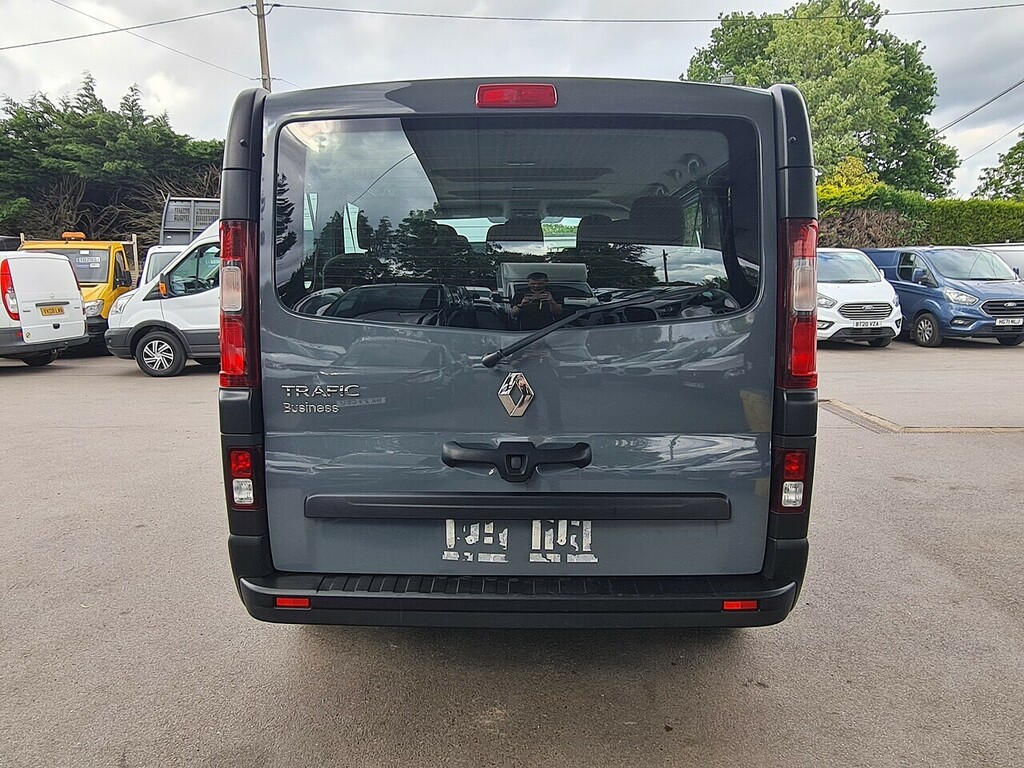Renault Trafic 2.0 Dci Sl28 Business Minibus Double Cab Diese NA72AWP Grey #6