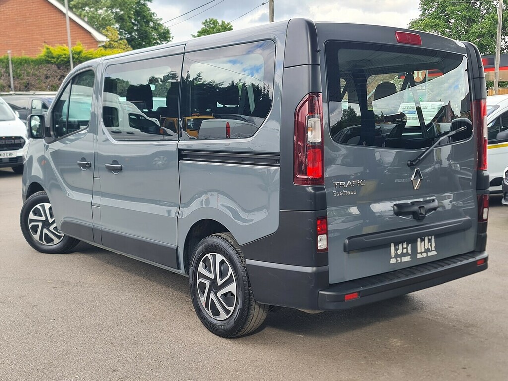 Renault Trafic 2.0 Dci Sl28 Business Minibus Double Cab Diese NA72AWP Grey #5