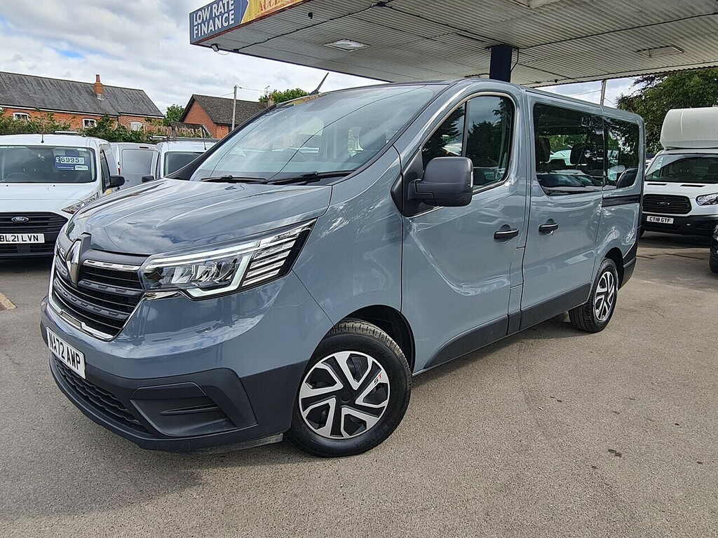 Renault Trafic 2.0 Dci Sl28 Business Minibus Double Cab Diese NA72AWP Grey #3