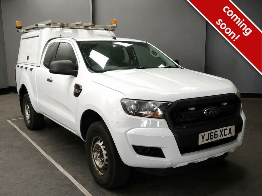 Ford Ranger 2.2 Tdci XL Pickup Double Cab 4W White