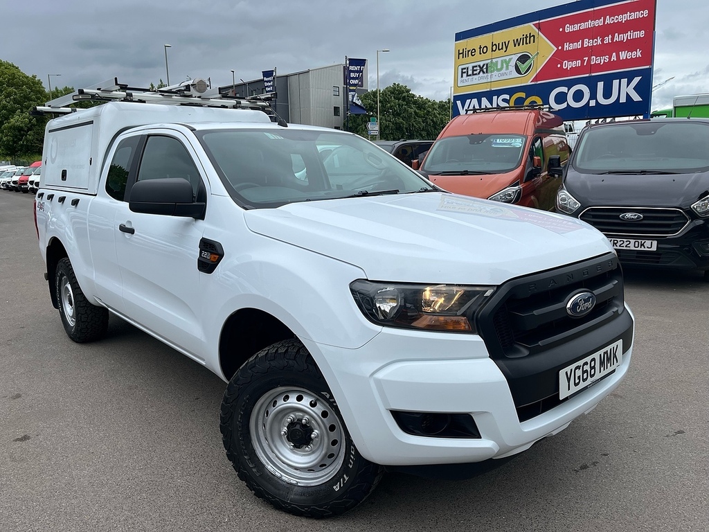 Ford Ranger 2.2 Tdci XL Pickup Double Cab 4W YG68MMK White #4