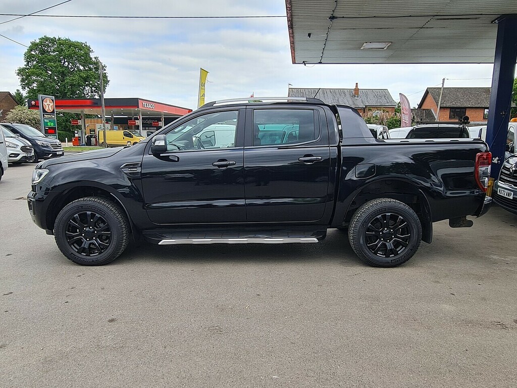 Ford Ranger 2.0 Ecoblue Wildtrak Pickup Double Cab HW70YCV Black #4