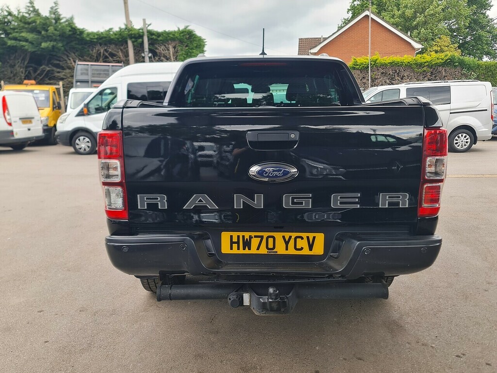 Ford Ranger 2.0 Ecoblue Wildtrak Pickup Double Cab HW70YCV Black #6