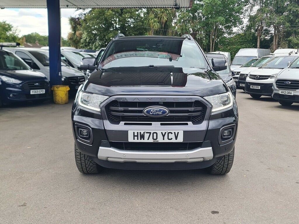 Ford Ranger 2.0 Ecoblue Wildtrak Pickup Double Cab HW70YCV Black #2