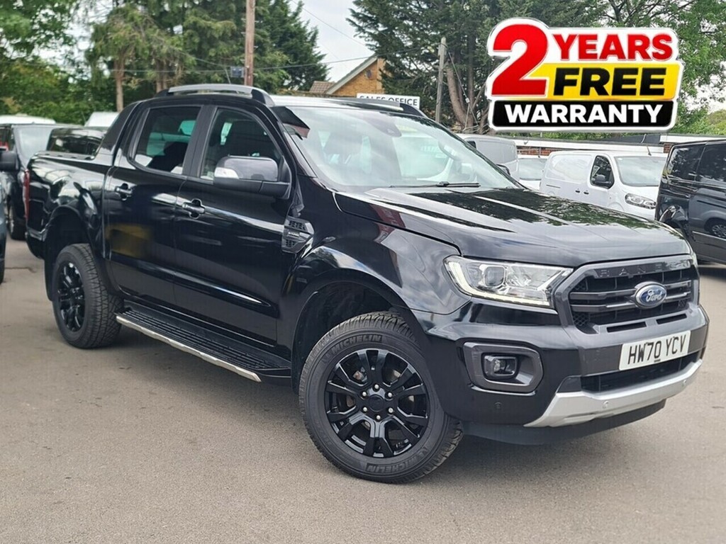 Ford Ranger 2.0 Ecoblue Wildtrak Pickup Double Cab Black