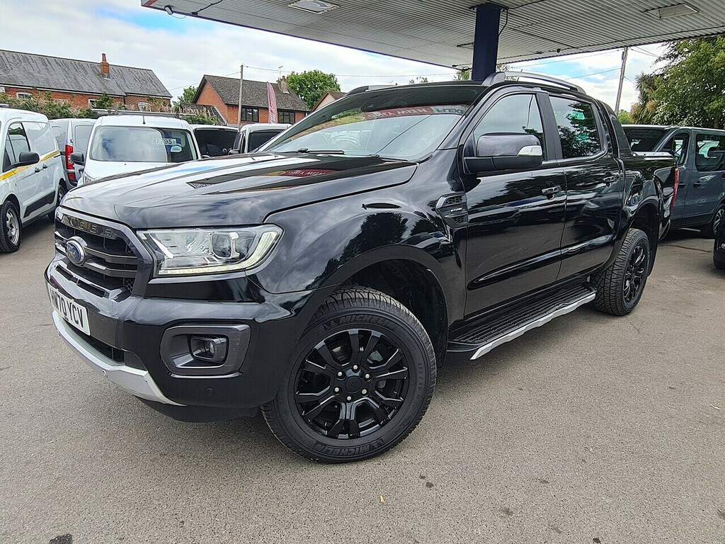 Ford Ranger 2.0 Ecoblue Wildtrak Pickup Double Cab HW70YCV Black #3