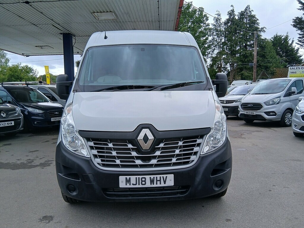 Renault Master Dci Energy 35 Business 2.3 Panel Van Di MJ18WHV White #2