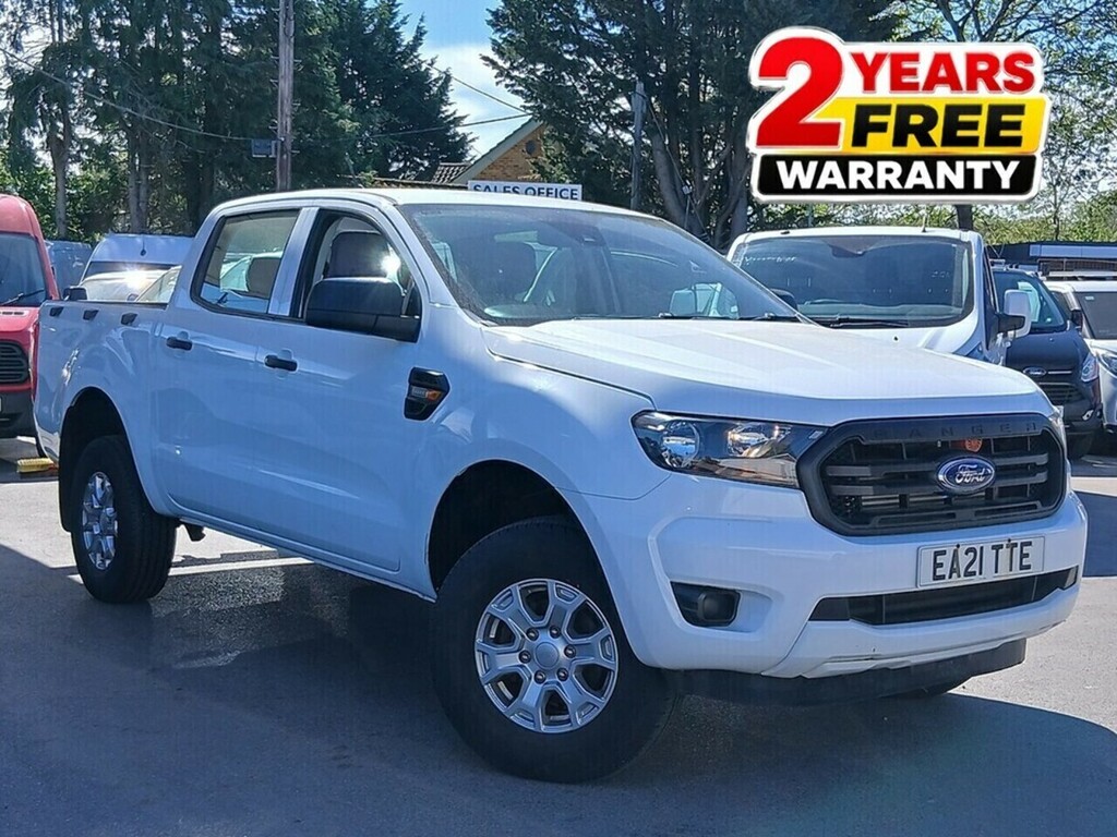 Ford Ranger 2.0 Ecoblue XL Pickup Double Cab White