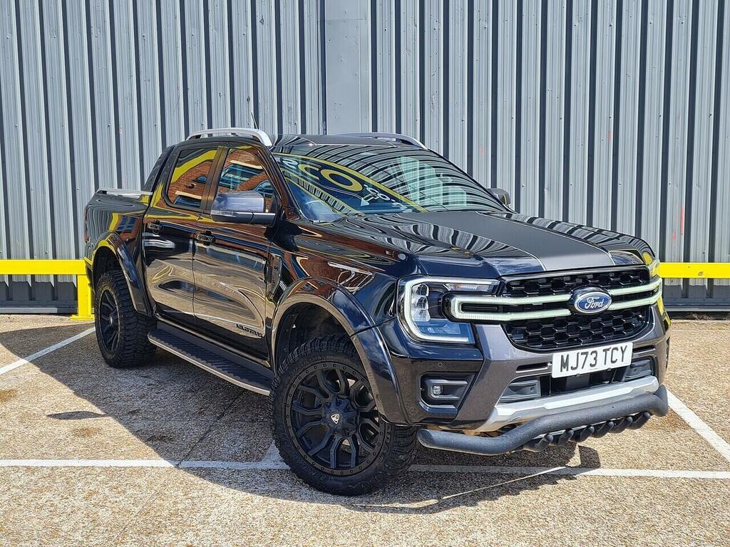 Ford Ranger Td V6 Ecoblue Wildtrak Pickup 3.0 MJ73TCY Black #2