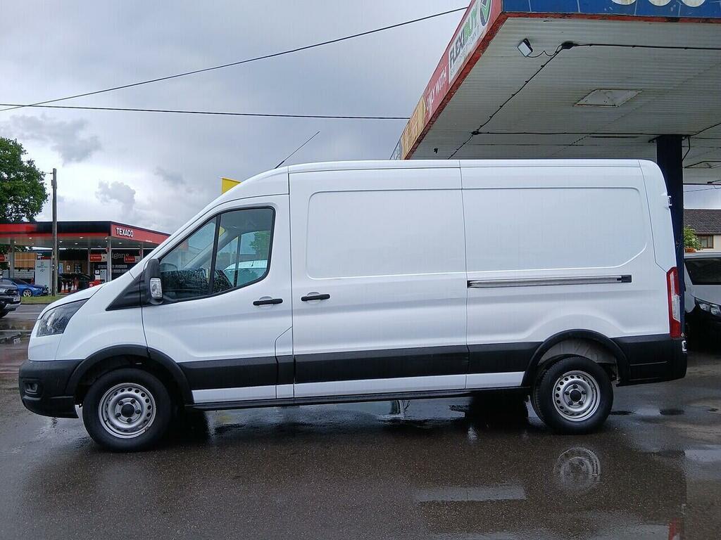 Ford Transit Custom 2.0 350 Ecoblue Leader Panel Van HK72FEF White #5