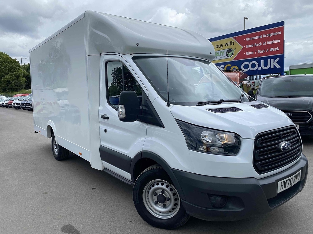 Ford Transit Custom 2.0 350 Ecoblue Chassis Double Cab Manu HW70RNU White #4