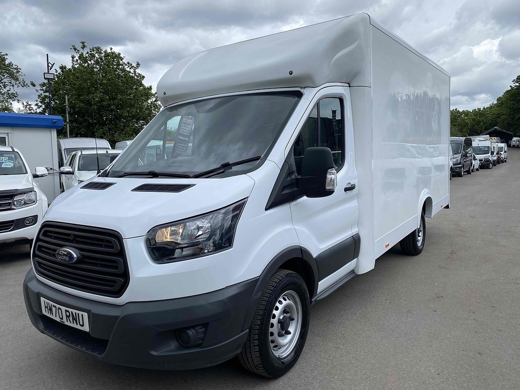 Ford Transit Custom 2.0 350 Ecoblue Chassis Double Cab Manu HW70RNU White #3