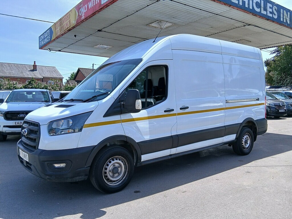 Ford Transit Custom 350 Ecoblue Leader Panel Van 2.0 HT70NVS White #4