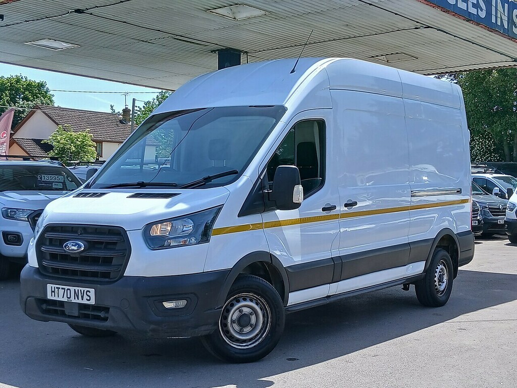 Ford Transit Custom 350 Ecoblue Leader Panel Van 2.0 HT70NVS White #3