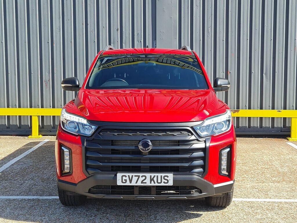 SsangYong Musso D Saracen Pickup 2.2 GV72KUS Red #2