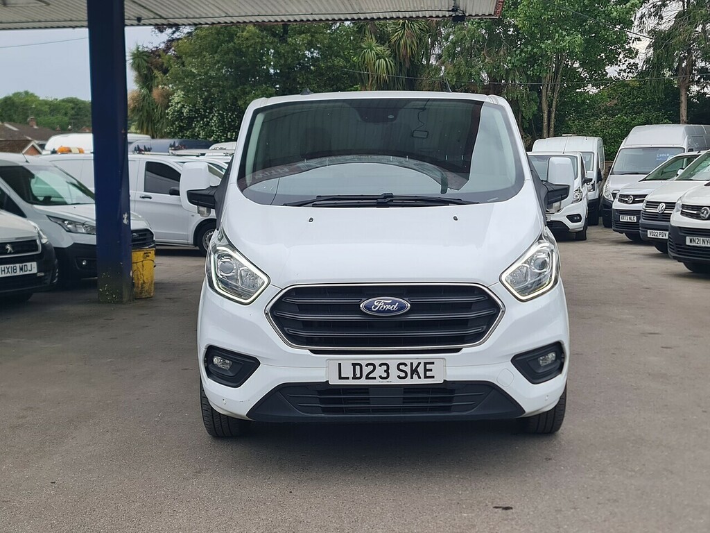 Ford Transit Custom 2.0 300 Ecoblue Limited Panel Van Manua LD23SKE White #2