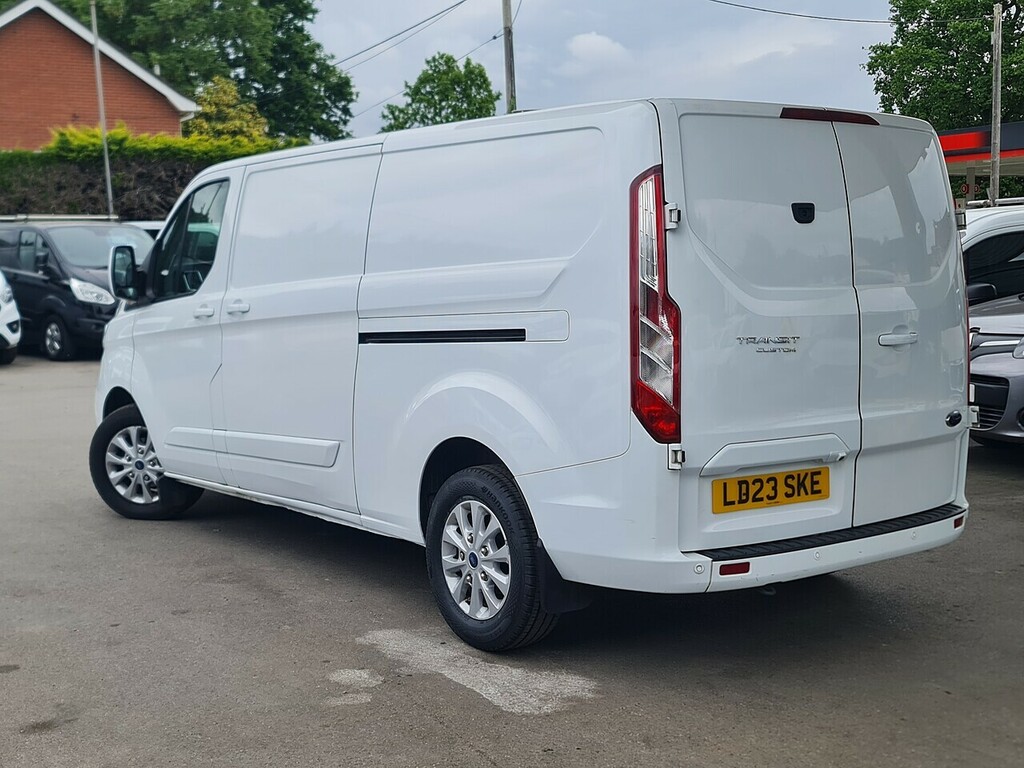 Ford Transit Custom 2.0 300 Ecoblue Limited Panel Van Manua LD23SKE White #6