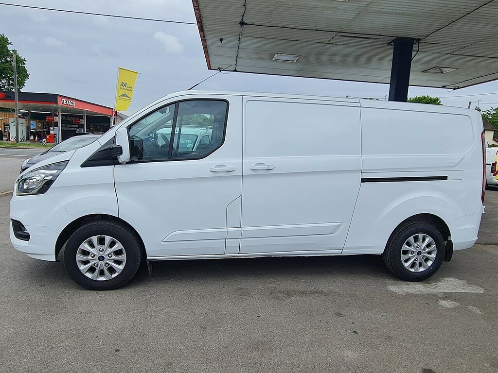 Ford Transit Custom 2.0 300 Ecoblue Limited Panel Van Manua LD23SKE White #5