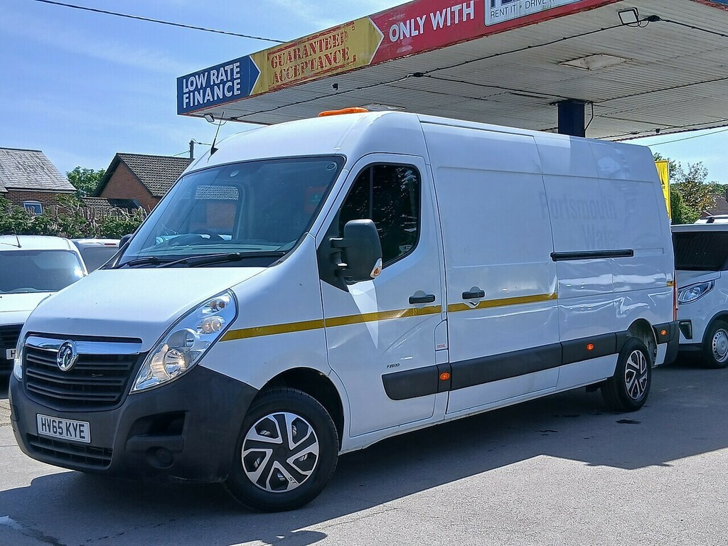 Vauxhall Movano  White #3