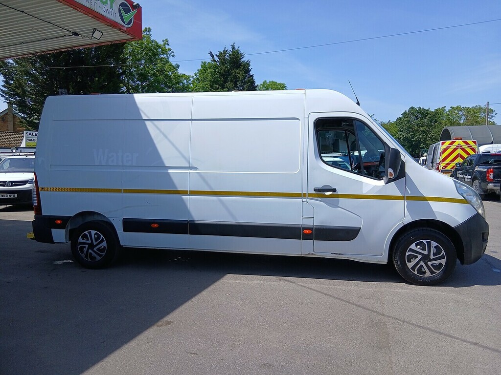 Vauxhall Movano  White #16