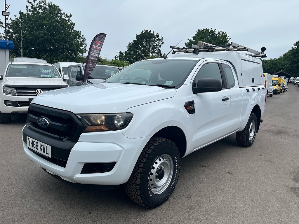 Ford Ranger 2.2 Tdci XL Pickup Double Cab 4W YH68KWL White #3