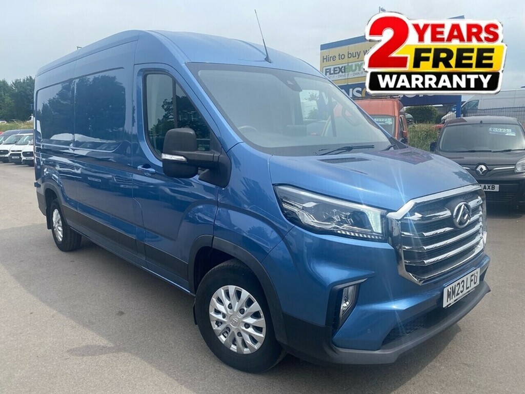 Maxus Deliver 9 2.0 D20 Lux Panel Van Fwd L3 H2 Blue