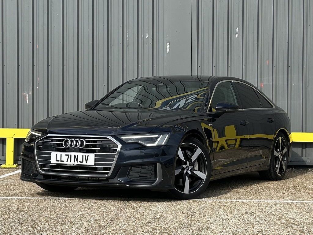 Audi A6 Saloon 2.0 Tfsie 50 S Line Saloon Plug-in Hybr LL71NJV Blue #3