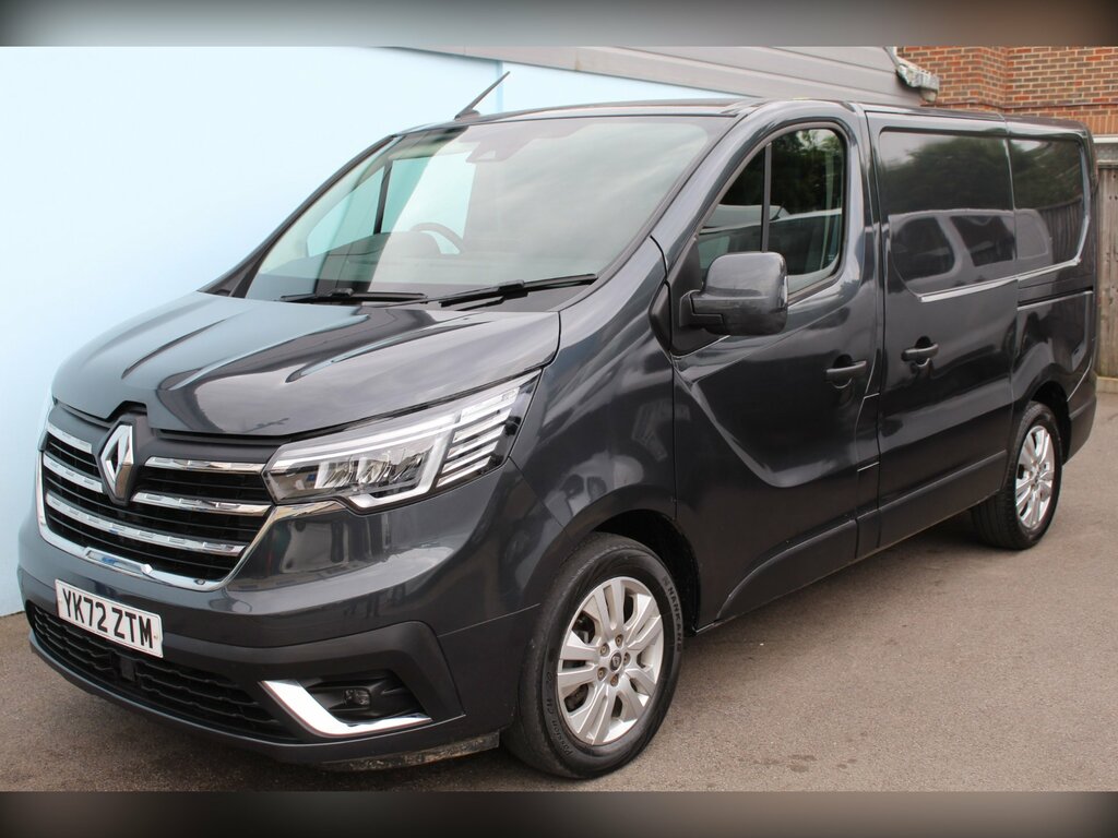 Renault Trafic 2.0 Dci Blue Sl28 Sport Panel Van Manua YK72ZTM Grey #4