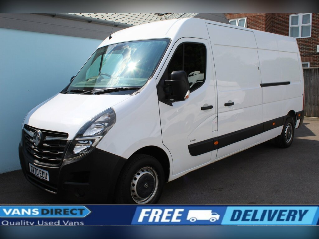 Vauxhall Movano 2.3 Cdti 3500 Biturbo Edition Panel Van White