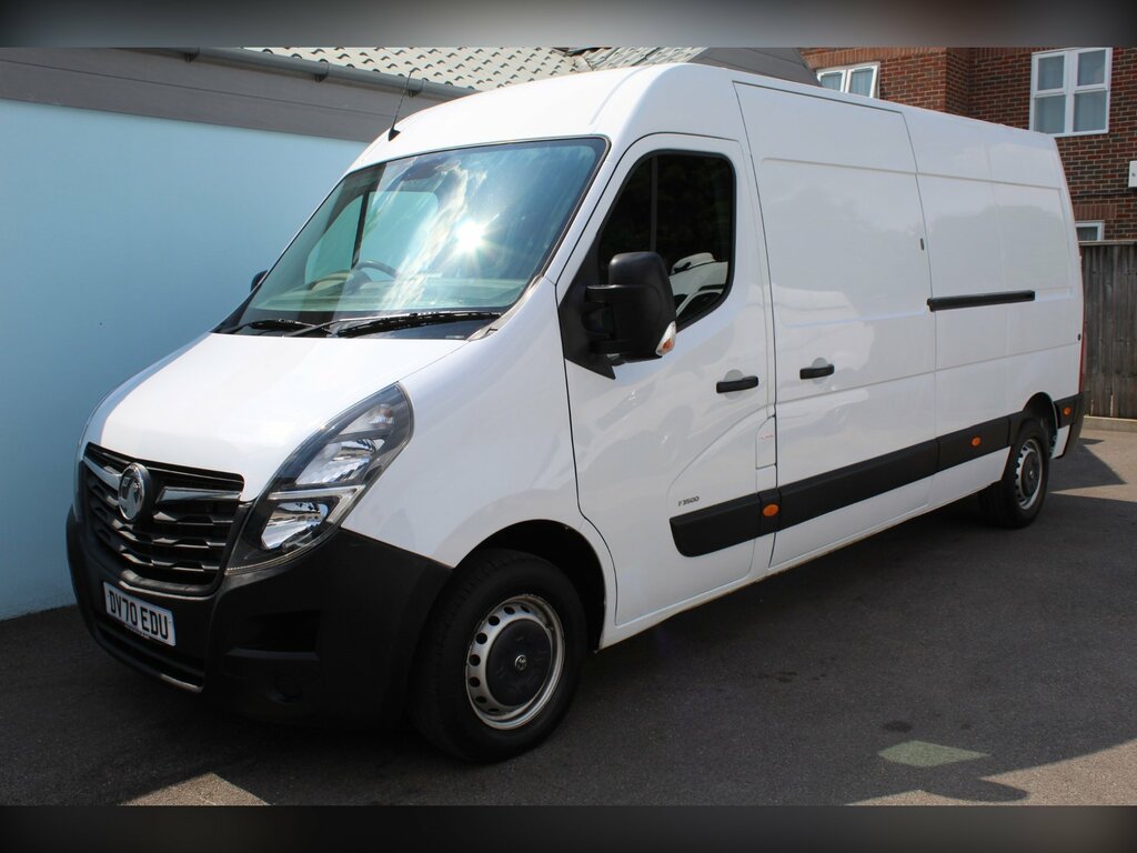 Vauxhall Movano 2.3 Cdti 3500 Biturbo Edition Panel Van DV70EDU White #4