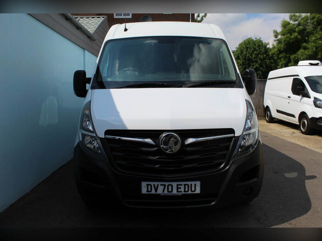 Vauxhall Movano 2.3 Cdti 3500 Biturbo Edition Panel Van DV70EDU White #3