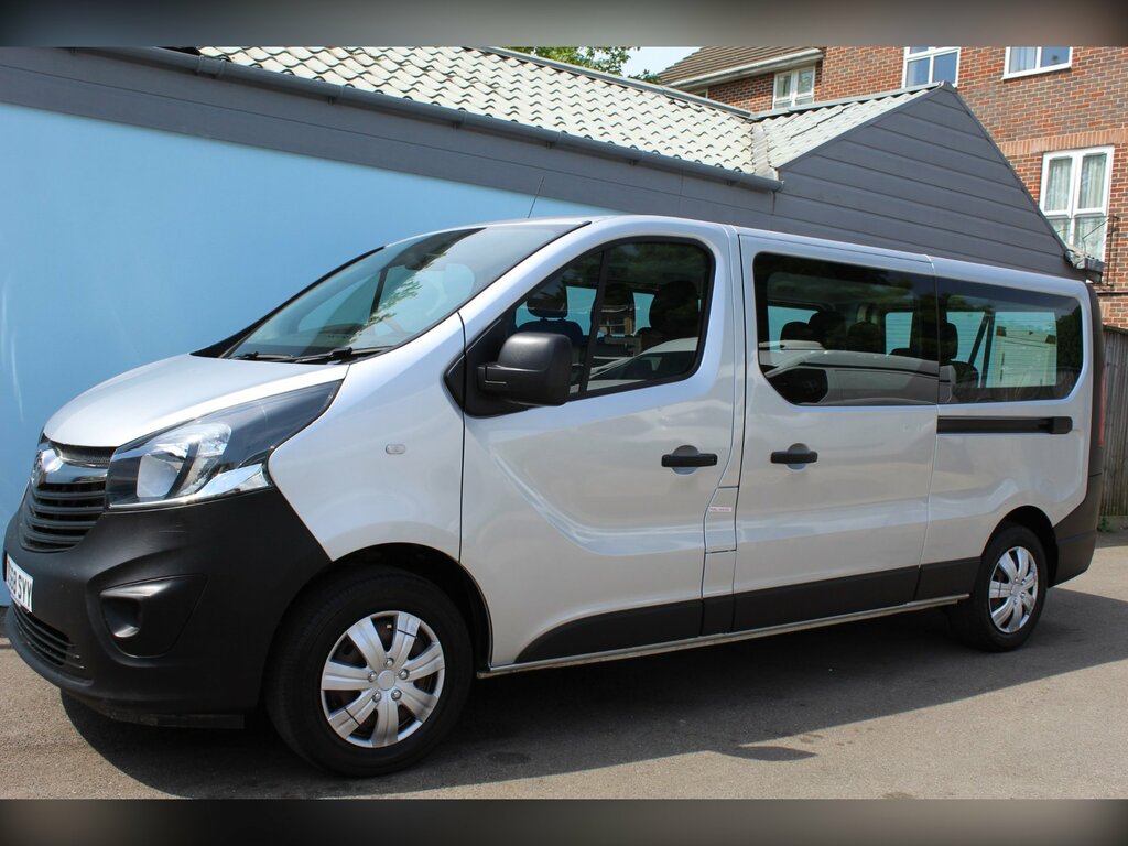 Vauxhall Vivaro 1.6 Cdti 2900 Combi Van Double Cab Manu DS68SYY Silver #5