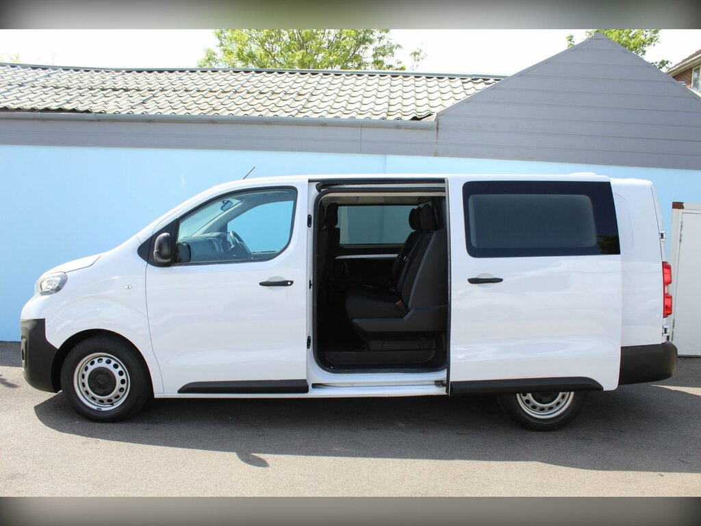 Peugeot Expert 2.0 Bluehdi 1200 Professional Premium Long Crew Va CV73FVB White #6