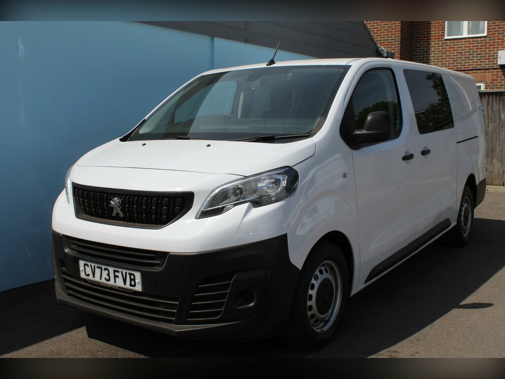 Peugeot Expert 2.0 Bluehdi 1200 Professional Premium Long Crew Va CV73FVB White #3