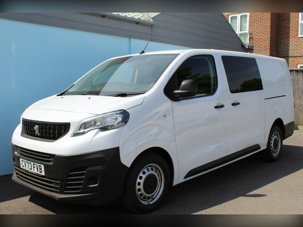 Peugeot Expert 2.0 Bluehdi 1200 Professional Premium Long Crew Va CV73FVB White #4