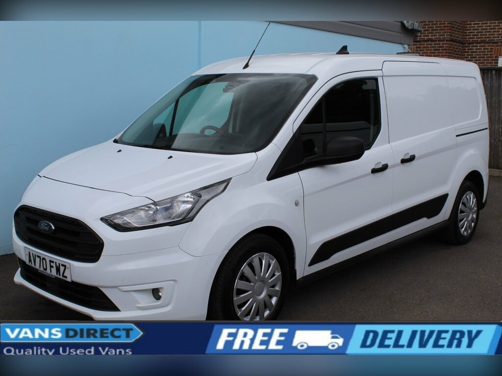Ford Transit Connect 1.5 230 Ecoblue Trend Crew Van Double Cab 6Dr Sat White