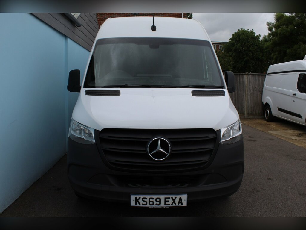 Mercedes-Benz Sprinter 2.1 316 Cdi Panel Van Apple Car White #3