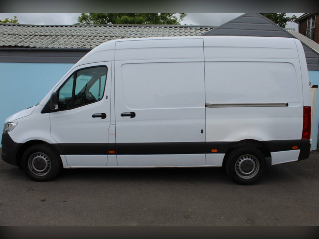 Mercedes-Benz Sprinter 2.1 316 Cdi Panel Van Apple Car White #5