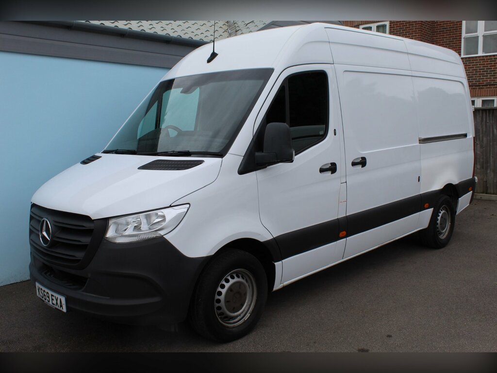 Mercedes-Benz Sprinter 2.1 316 Cdi Panel Van Apple Car White #4