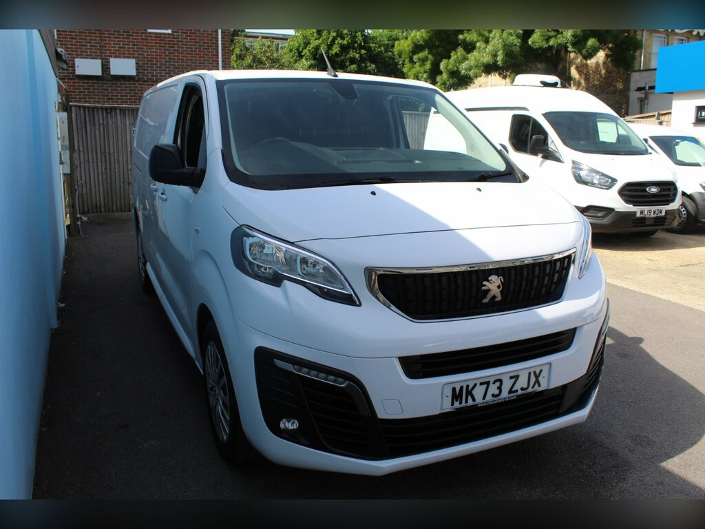 Peugeot Expert 1.5 Bluehdi 1000 Asphalt Premium Long Panel Van MK73ZJX White #6