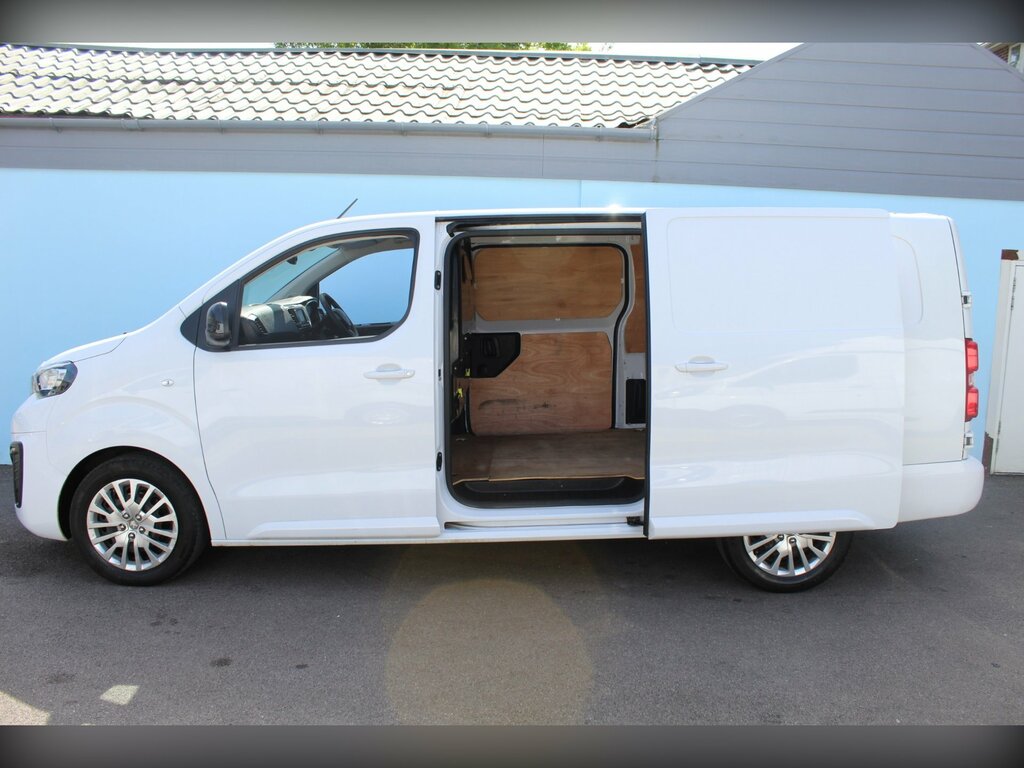 Peugeot Expert 1.5 Bluehdi 1000 Asphalt Premium Long Panel Van MK73ZJX White #3