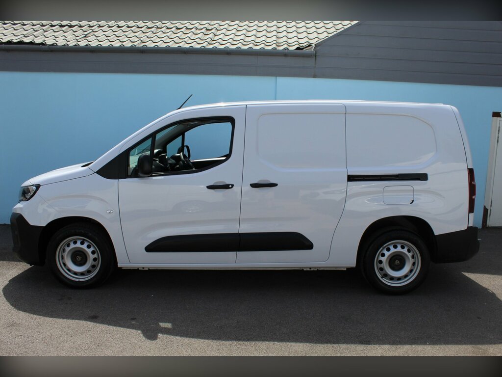 Peugeot Partner 1.5 Bluehdi 950 Professional Long Panel Van 6Dr Di MK74JYP White #2