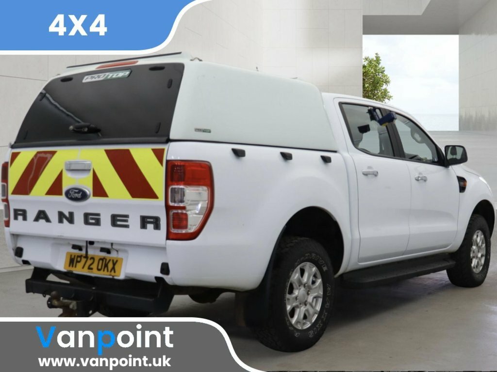 Ford Ranger Pickup WP72OKX White #3