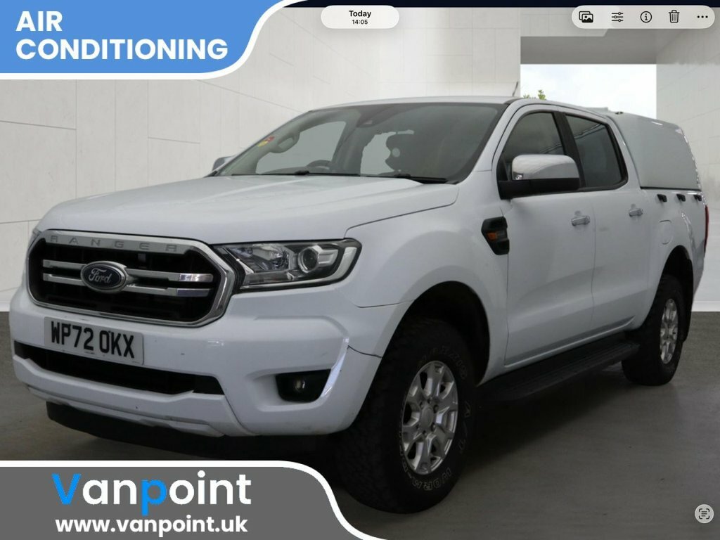 Ford Ranger Pickup WP72OKX White #2